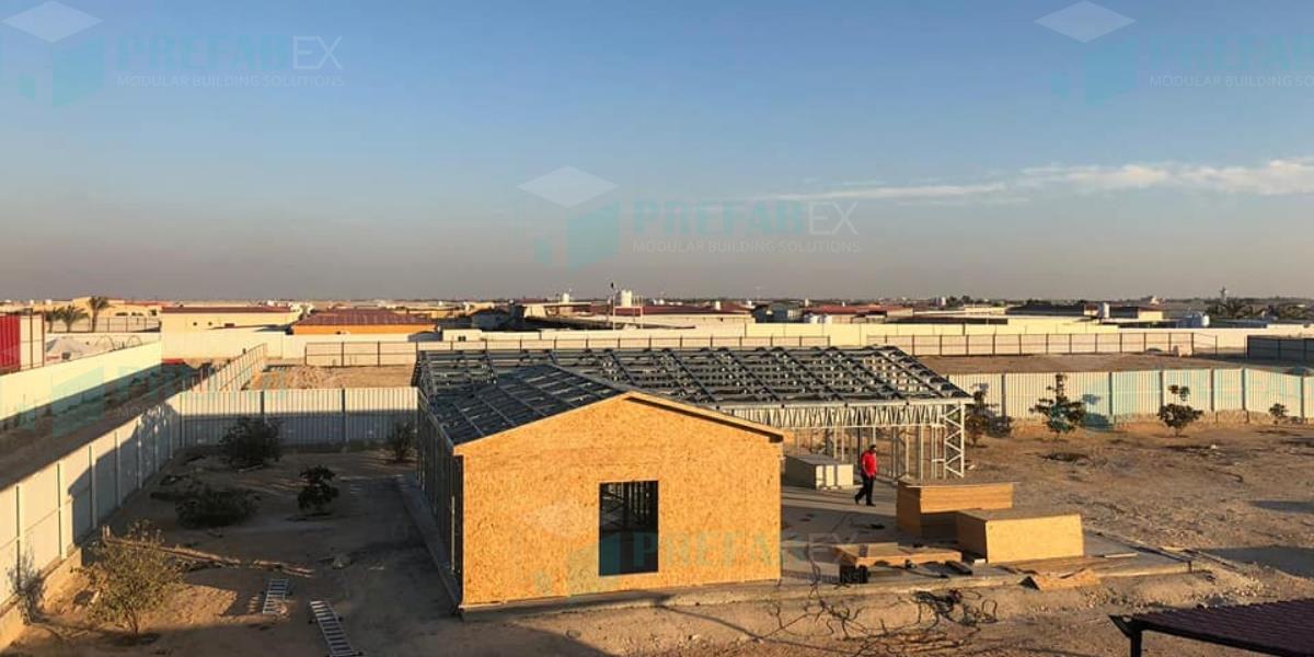 Steel Frame Structures for prefab house